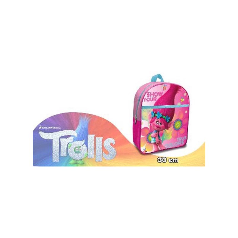 MOCHILA JUNIOR 30 CM. TROLLS 30 cm MOCHILA JUNIOR 30 CM. TROLLS 30 cm