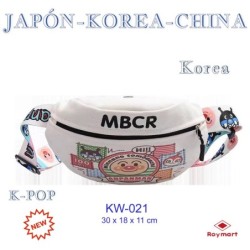 RIÑONERA KOREA STYLE K-POP KAWAII,3 MODELOS 30 x 18 x 11 cm