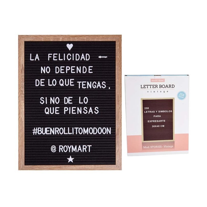 PIZARRA PARA MENSAJES 30*40 CMS,CON 258 LETRAS 30 x 40 cm. PIZARRA PARA MENSAJES 30*40 CMS,CON 258 LETRAS 30 x 40 cm.