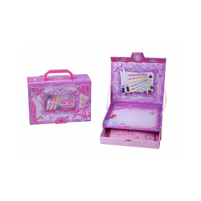 MALETA ART STUDIO COL.PRINCESS 24 x 19 x 6,5 cm MALETA ART STUDIO COL.PRINCESS 24 x 19 x 6,5 cm