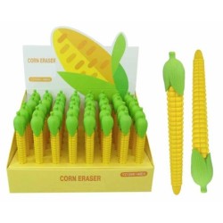 EXP.48 GOMAS BORRAR MAZORCA MAIZ Exp: 19,5 x 17,5 x 13cm Und: 9,5 cm