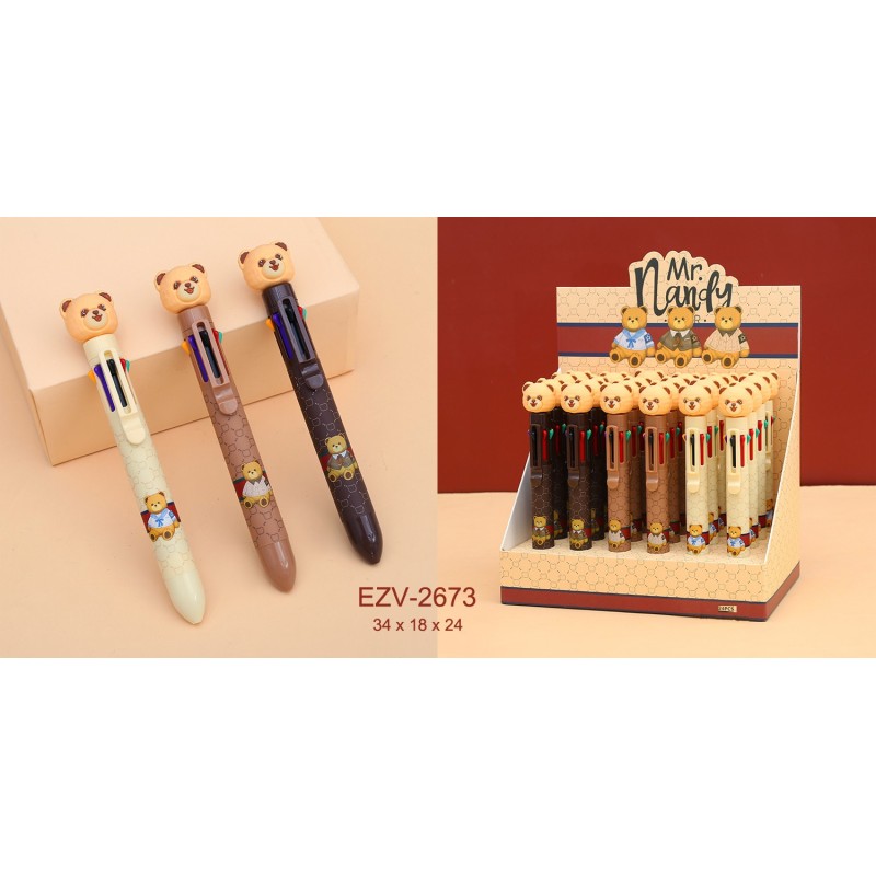 EXP.24 BOLIS 8 COL MR.NANDY THE BEAR ,3 MODELOS 34 x 18 x 24 cm. EXP.24 BOLIS 8 COL MR.NANDY THE BEAR ,3 MODELOS 34 x 18 x 24 cm.