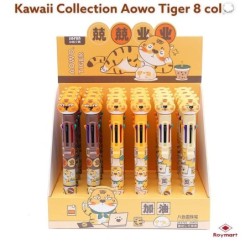 EXP.24 BOLIS 8 COLORES TIGER ,3 COLORES Exp: 20 x 13 x 25,5 cm Und: 16 cm