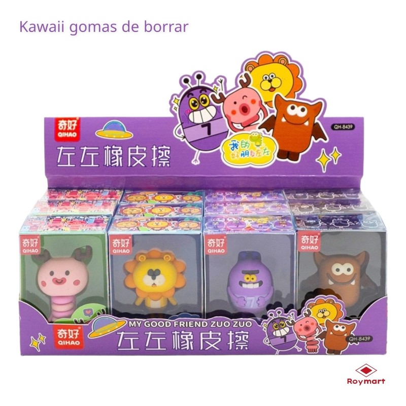 EXP.12 GOMAS MONSTERS SURTIDOS Exp. 31 x 14 x 11 cm. Unid. 11 x 7,6 x 4,5 cm. EXP.12 GOMAS MONSTERS SURTIDOS Exp. 31 x 14 x 11 cm. Unid. 11 x 7,6 x 4,5 cm.