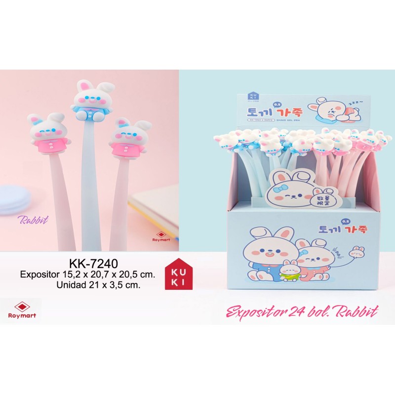 EXP.24 BOLIS GEL RABBIT LONG Expositor 15,2 x 20,7 x 20,5 cm. Unid.21 x 3,5 cm. EXP.24 BOLIS GEL RABBIT LONG Expositor 15,2 x 20,7 x 20,5 cm. Unid.21 x 3,5 cm.