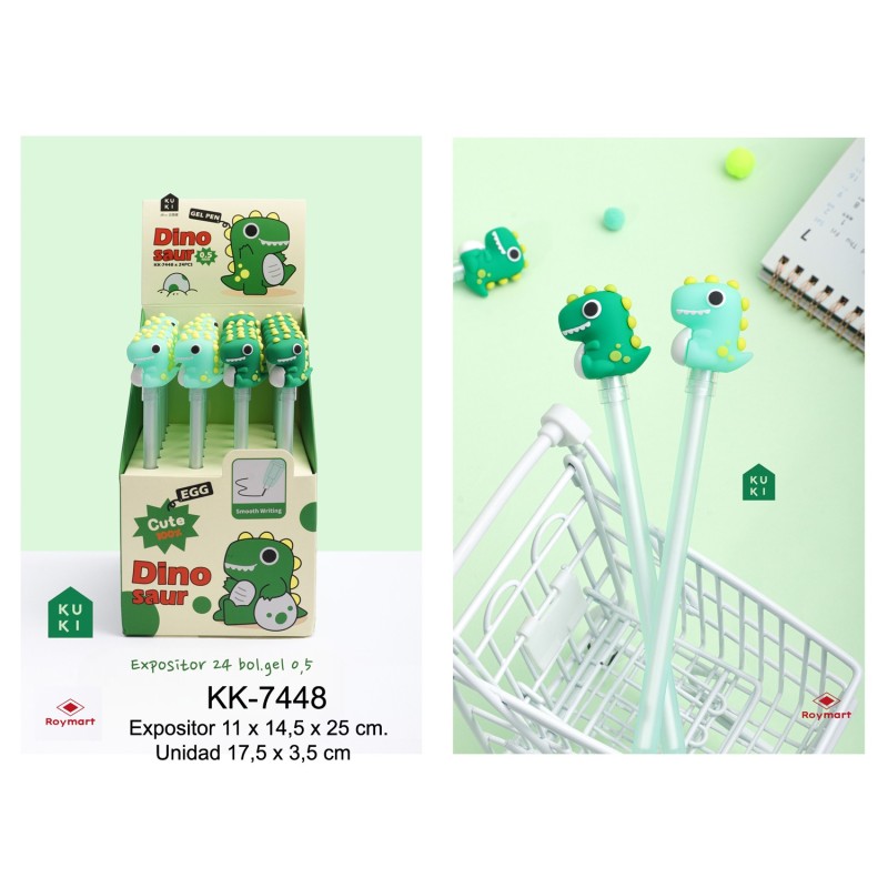 EXP.24 BOLIS GEL DINOSAURS Exp. 11 x 14,5 x 25 cm. Unid. 17,5 x 3,5 cm EXP.24 BOLIS GEL DINOSAURS Exp. 11 x 14,5 x 25 cm. Unid. 17,5 x 3,5 cm