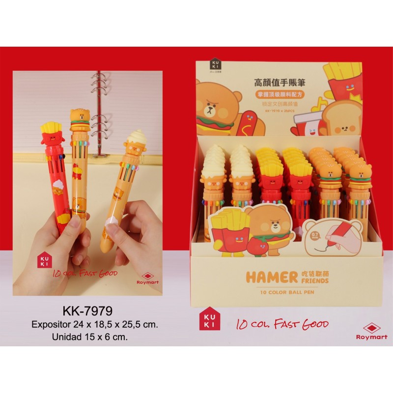 EXP.36 BOLIS 10 COLORES FAST FOOD Exp: 19 x 19 x 27 cm. Und: 15 x 2,5 x 2 cm. EXP.36 BOLIS 10 COLORES FAST FOOD Exp: 19 x 19 x 27 cm. Und: 15 x 2,5 x 2 cm.