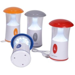 LINTERNA SOBREMESA DIODOS LED , 4 COLORES 17 x 10 x 10 cm