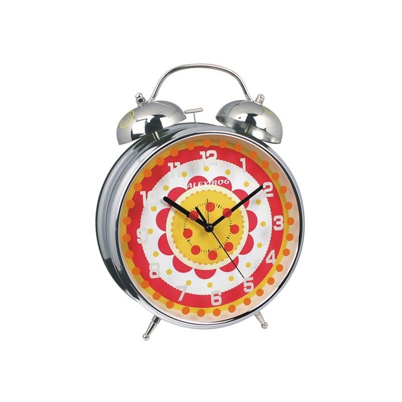 RELOJ CAMPANAS GRANDE MOD.RED&YELLOW POINTS 31 x 23,5 x 8,5 cm RELOJ CAMPANAS GRANDE MOD.RED&YELLOW POINTS 31 x 23,5 x 8,5 cm