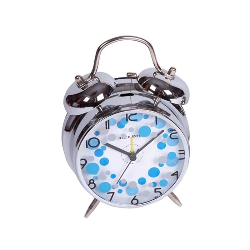 RELOJ CAMPANAS MED. MODELO BLUE TOPOS 18 x 11,5 x 5,5 cm RELOJ CAMPANAS MED. MODELO BLUE TOPOS 18 x 11,5 x 5,5 cm