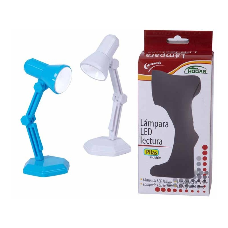 MINI LAMPARA LIGHT READING C/BOX,2 COLORES 4,5 x 12 x 4,5 cm MINI LAMPARA LIGHT READING C/BOX,2 COLORES 4,5 x 12 x 4,5 cm