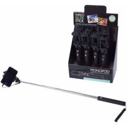 EXP.12 WIRED SELFIE CON CABLE EXP: 40 x 16 x 26 cm UND: 27 cm - 80 cm