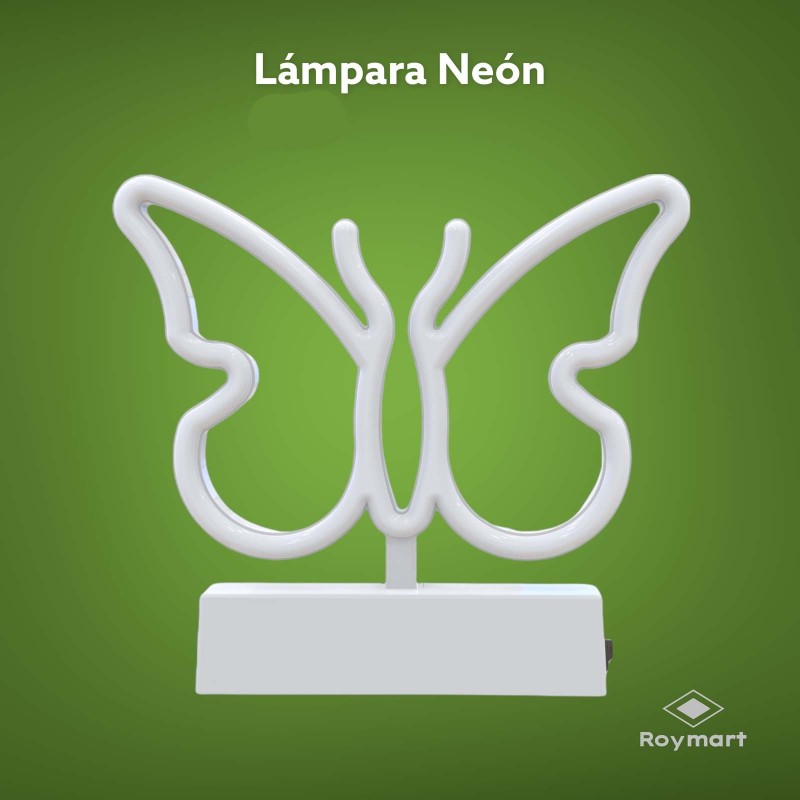 FIGURA NEON BUTTERFLY 30 x 14 x 2,5 cm. FIGURA NEON BUTTERFLY 30 x 14 x 2,5 cm.