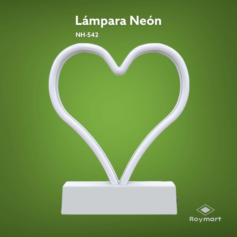 FIGURA NEON HEART 30 x 14 x 2,5 cm. FIGURA NEON HEART 30 x 14 x 2,5 cm.