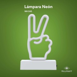 FIGURA NEON VICTORY 30 x 14 x 2,5 cm.