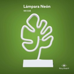 FIGURA NEON GREEN TREE LEAF 30 x 14 x 2,5 cm.