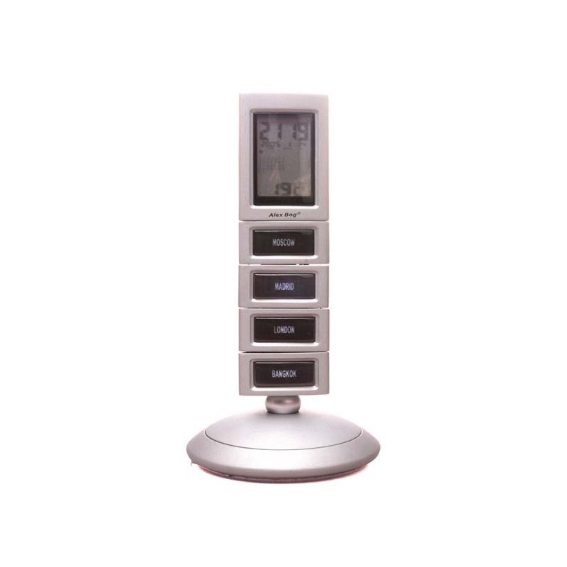 ESTACION METEOROL.VERTICAL 16 CITYS GIRO LUZ 20 x 9 x 9 cm ESTACION METEOROL.VERTICAL 16 CITYS GIRO LUZ 20 x 9 x 9 cm