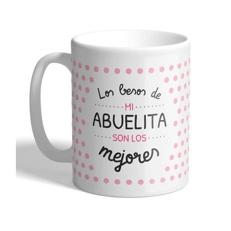 MUG SPECIAL EDITION LOS BESOS.ABUELITA...MEJORES 8 x 8 x 9,5 cm. MUG SPECIAL EDITION LOS BESOS.ABUELITA...MEJORES 8 x 8 x 9,5 cm.