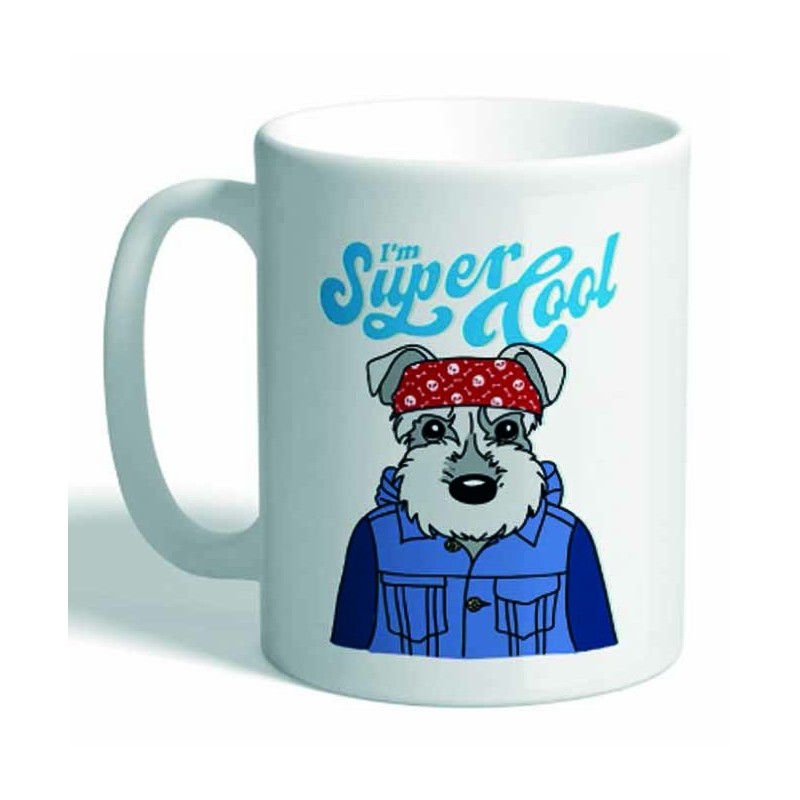 MUG CON MENSAJE ,I AM SUPER COOL 8 x 8 x 9,5 cm. MUG CON MENSAJE ,I AM SUPER COOL 8 x 8 x 9,5 cm.