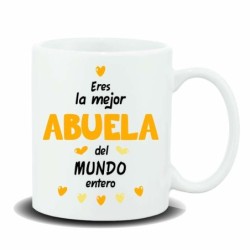 MUG COLECCION FAMILIA,ABUELA 8 x 8 x 9,5 cm.