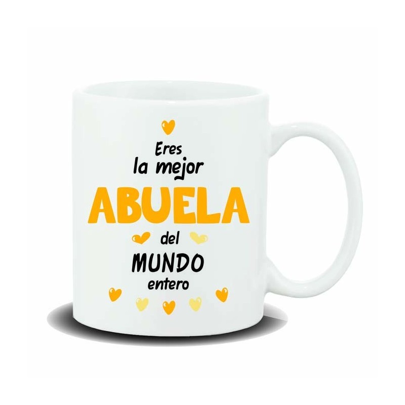 MUG COLECCION FAMILIA,ABUELA 8 x 8 x 9,5 cm. MUG COLECCION FAMILIA,ABUELA 8 x 8 x 9,5 cm.