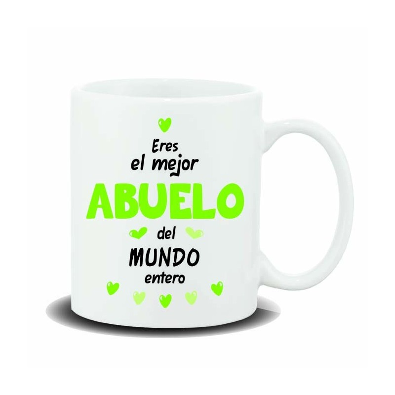MUG COLECCION FAMILIA,ABUELO 8 x 8 x 9,5 cm. MUG COLECCION FAMILIA,ABUELO 8 x 8 x 9,5 cm.