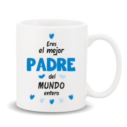 MUG COLECCION FAMILIA,PADRE 8 x 8 x 9,5 cm.