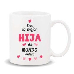 MUG COLECCION FAMILIA,HIJA 8 x 8 x 9,5 cm.