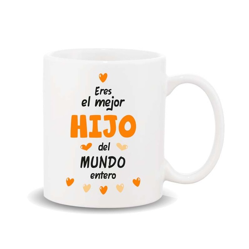 MUG COLECCION FAMILIA,HIJO 8 x 8 x 9,5 cm. MUG COLECCION FAMILIA,HIJO 8 x 8 x 9,5 cm.