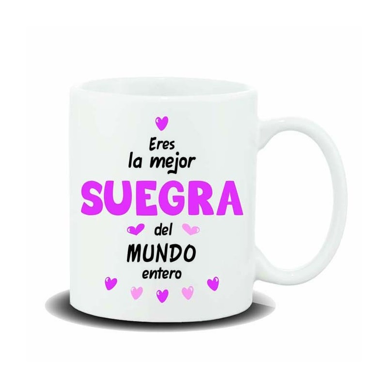 MUG COLECCION FAMILIA, SUEGRA 8 x 8 x 9,5 cm. MUG COLECCION FAMILIA, SUEGRA 8 x 8 x 9,5 cm.