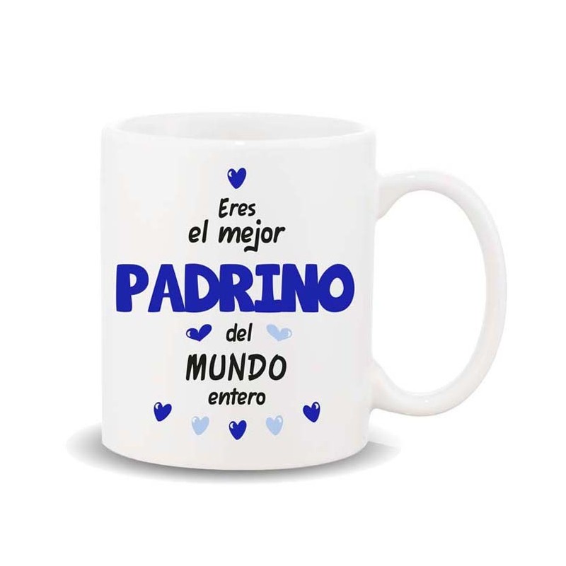 MUG COLECCION FAMILIA, PADRINO 8 x 8 x 9,5 cm. MUG COLECCION FAMILIA, PADRINO 8 x 8 x 9,5 cm.