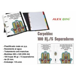 CARPEBLOC 100 HOJAS,COL.MANDALA,LO QUE SEA QUE.... 38 x 22 x 2 cm