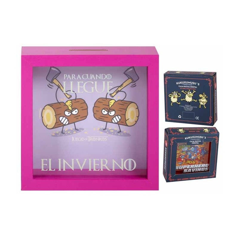 HUCHA MADERA KUKUXUMUXU JUEGO DE TRONKOS 18 x 18 x 5 cm. HUCHA MADERA KUKUXUMUXU JUEGO DE TRONKOS 18 x 18 x 5 cm.