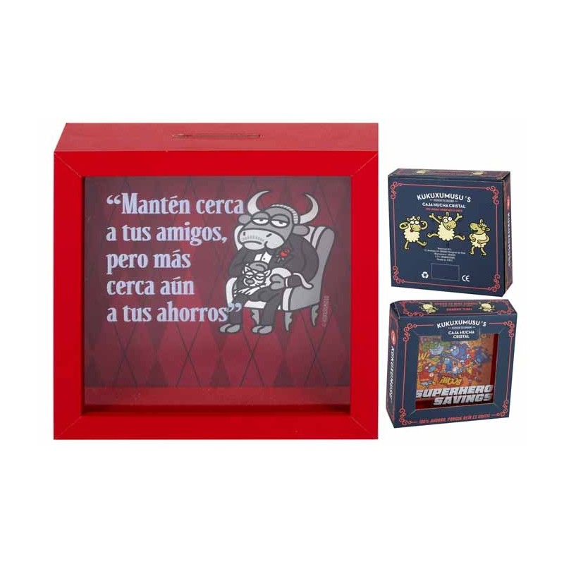 HUCHA MADERA KUKUXUMUXU TORO SENTADO 18 x 18 x 5 cm. HUCHA MADERA KUKUXUMUXU TORO SENTADO 18 x 18 x 5 cm.