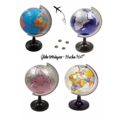 HUCHA ATLAS 14.2 CMS,2 COLORES SURTIDOS 24 x 14,2 cm