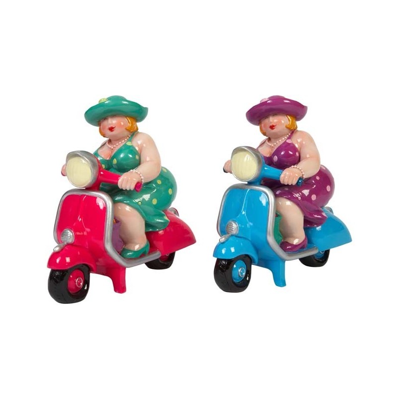 MOTO VESPA HUCHA MOD.FATTY ,2COL 16 x 17 x 9 cm MOTO VESPA HUCHA MOD.FATTY ,2COL 16 x 17 x 9 cm