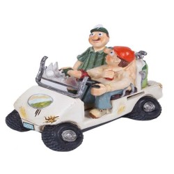 HUCHA RESINA MOD.CRAZY GOLF 15 x 21 x 12 cm