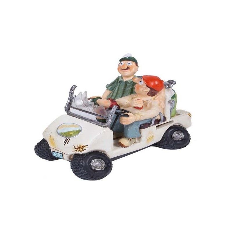 HUCHA RESINA MOD.CRAZY GOLF 15 x 21 x 12 cm HUCHA RESINA MOD.CRAZY GOLF 15 x 21 x 12 cm