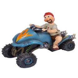 HUCHA RESINA MOD.CRAZY QUAD 17 x 22 x 13 cm