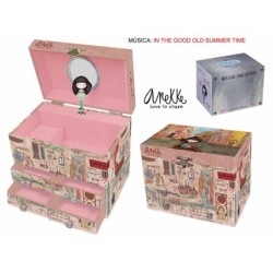 JOYERO 4 CAJONES ANEKKE COL.VENEZIA 19 x 12 x 15 cm