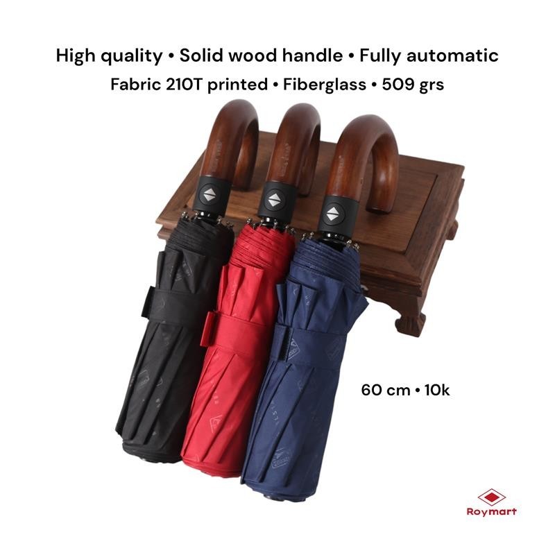 PARAGUAS LUXE AUTOMATIC MADERA 3 COLORES 103 x 68 cm. PARAGUAS LUXE AUTOMATIC MADERA 3 COLORES 103 x 68 cm.