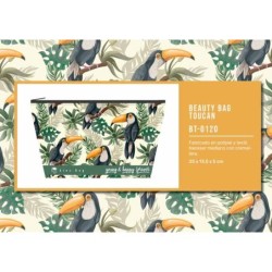 NECESER PORTATODO TOUCAN 21 x 13,50 x 4.50 cm.