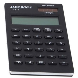 CAL.SOBREMESA NEGRA GOOD LOOK 12 x 1 x 7 cm