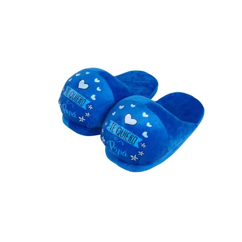 SLIPPERS 28 CMS.C/MENSAJE TE QUIERO PAPA 28 cm SLIPPERS 28 CMS.C/MENSAJE TE QUIERO PAPA 28 cm