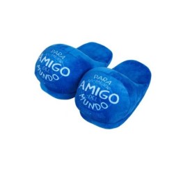 SLIPPERS 28 CMS.C/MENSAJE PARA EL MEJOR AMIGO 28 cm