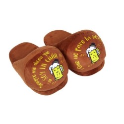 SLIPPERS 28 CMS.C/MENSAJE ...SOY LA CAÑA... 28 cm