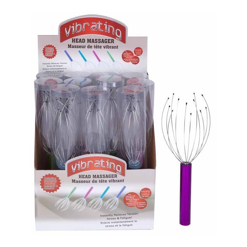 EXP.12 MASAJE DE CABEZA C/VIBRACION Exp: 43 x 25 x 18 cm Und. 28 x 8 x 2 cm EXP.12 MASAJE DE CABEZA C/VIBRACION Exp: 43 x 25 x 18 cm Und. 28 x 8 x 2 cm