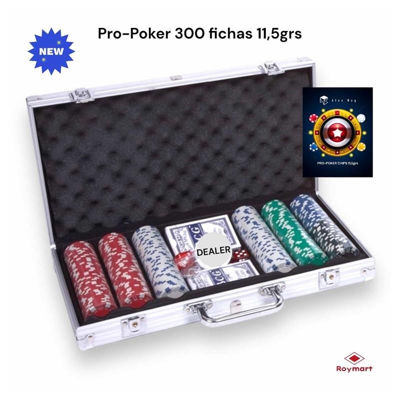 MALETA ALUMINIO JUEGO POKER 300 FICHAS 38 x 20 x 7 cm MALETA ALUMINIO JUEGO POKER 300 FICHAS 38 x 20 x 7 cm