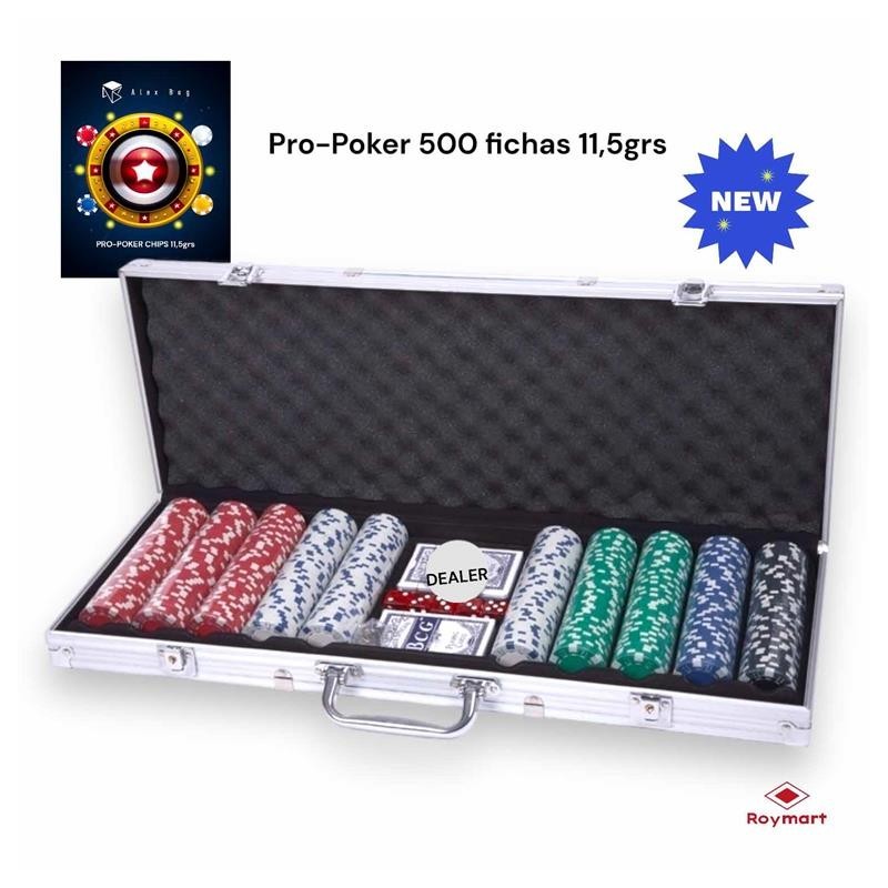 MALETA ALUMINIO JUEGO POKER 500 FICHAS 56 x 20,5 x 7 cm MALETA ALUMINIO JUEGO POKER 500 FICHAS 56 x 20,5 x 7 cm