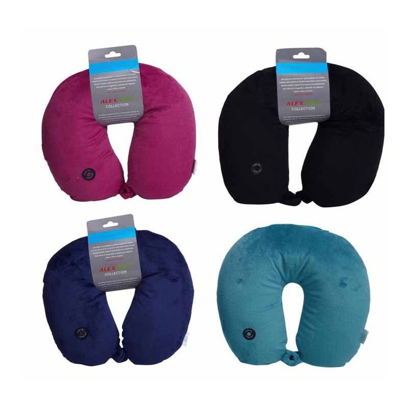 COJIN CUELLO 4 COLORES 29cm x 30cm x 10cm COJIN CUELLO 4 COLORES 29cm x 30cm x 10cm